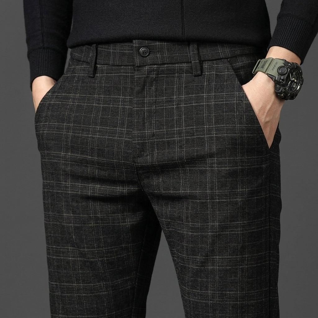 Thornhill Checked Dress Trousers