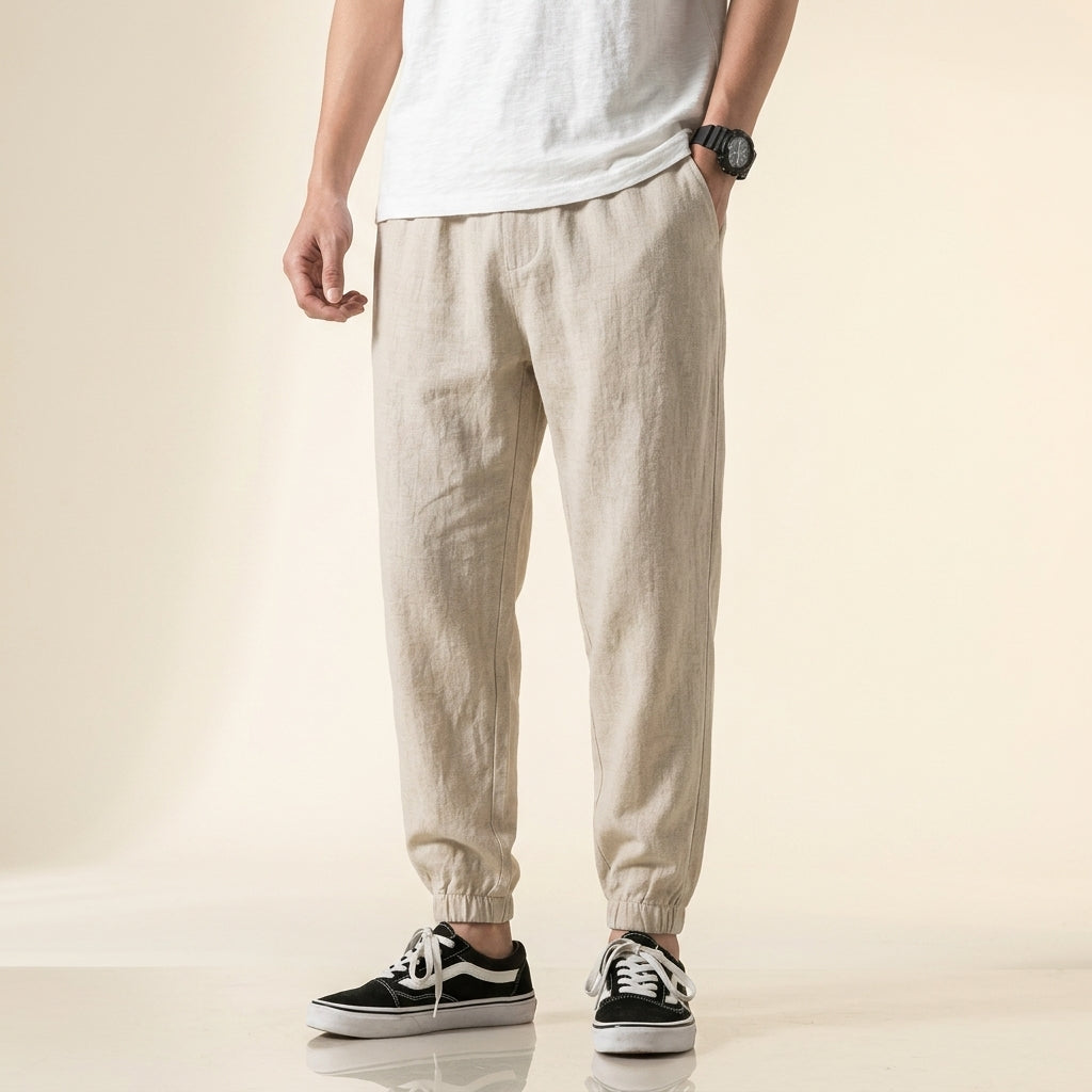 Elio Men's Summer Linen Pants