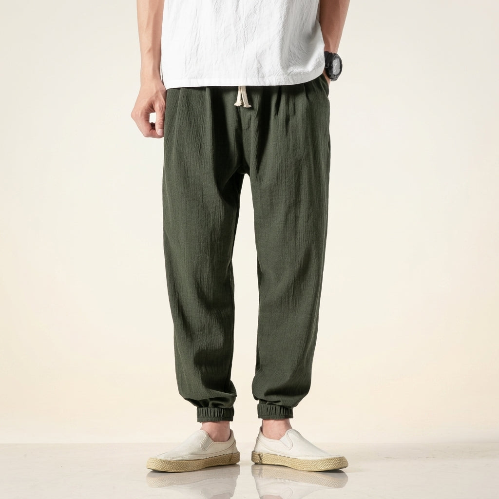 Elio Men's Summer Linen Pants