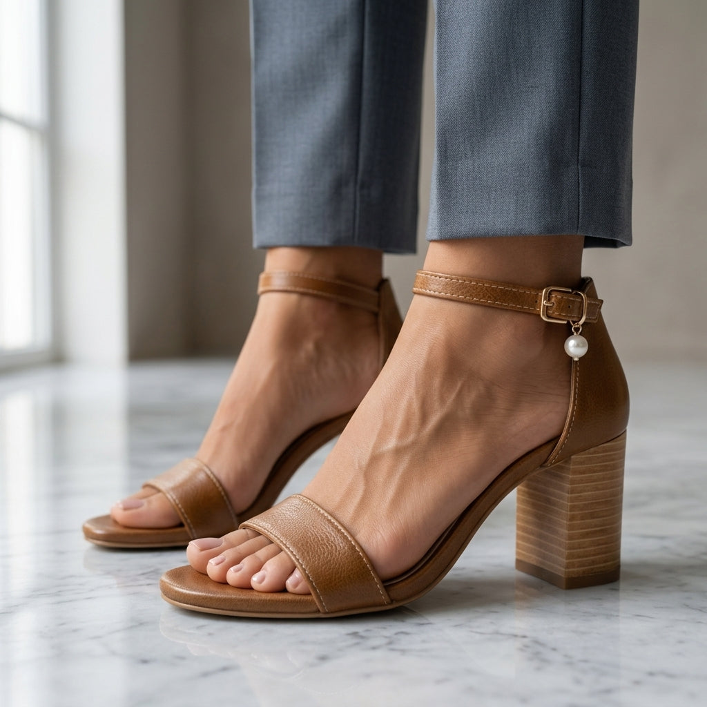 Cecilia Women's Leather Heels
