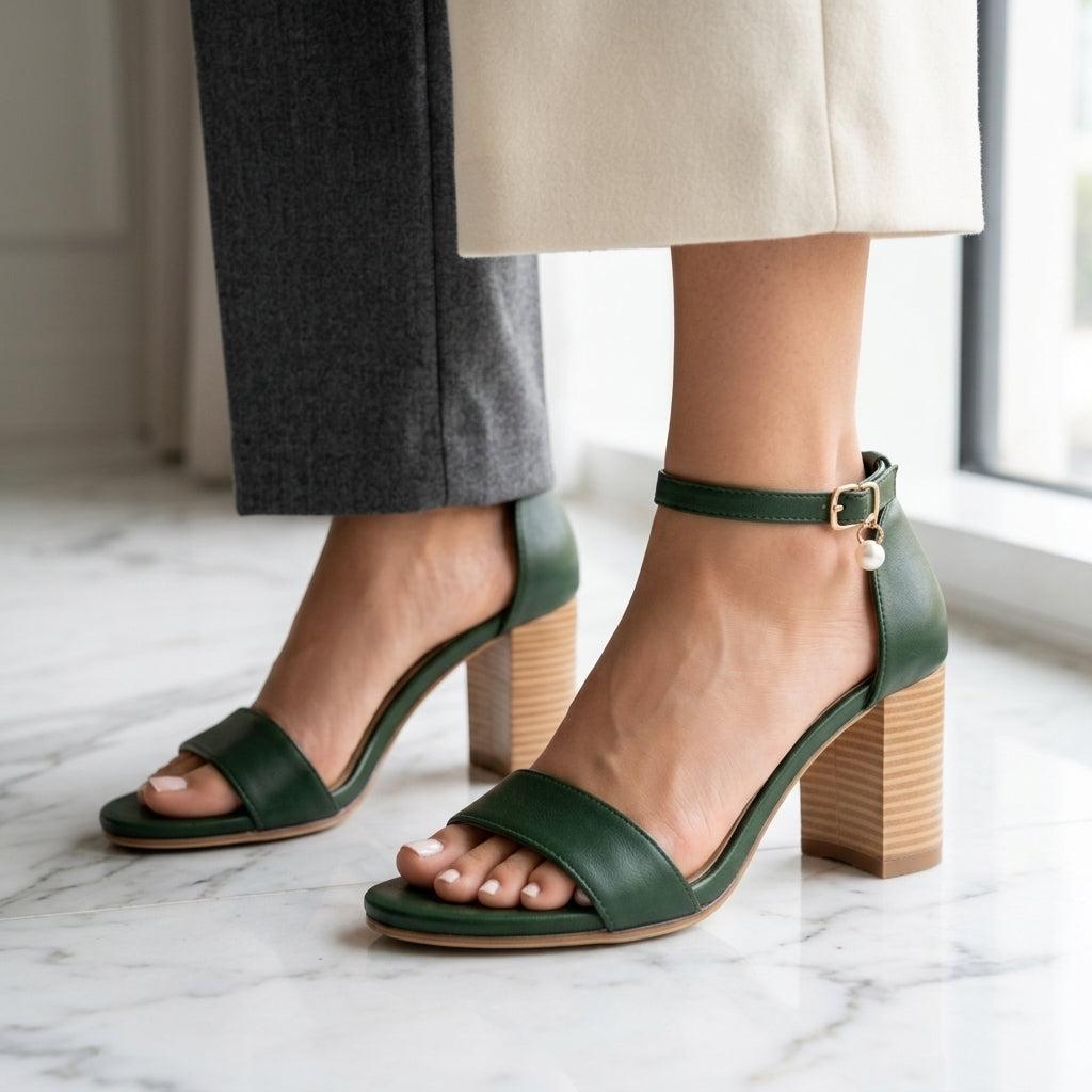 Cecilia Women's Leather Heels