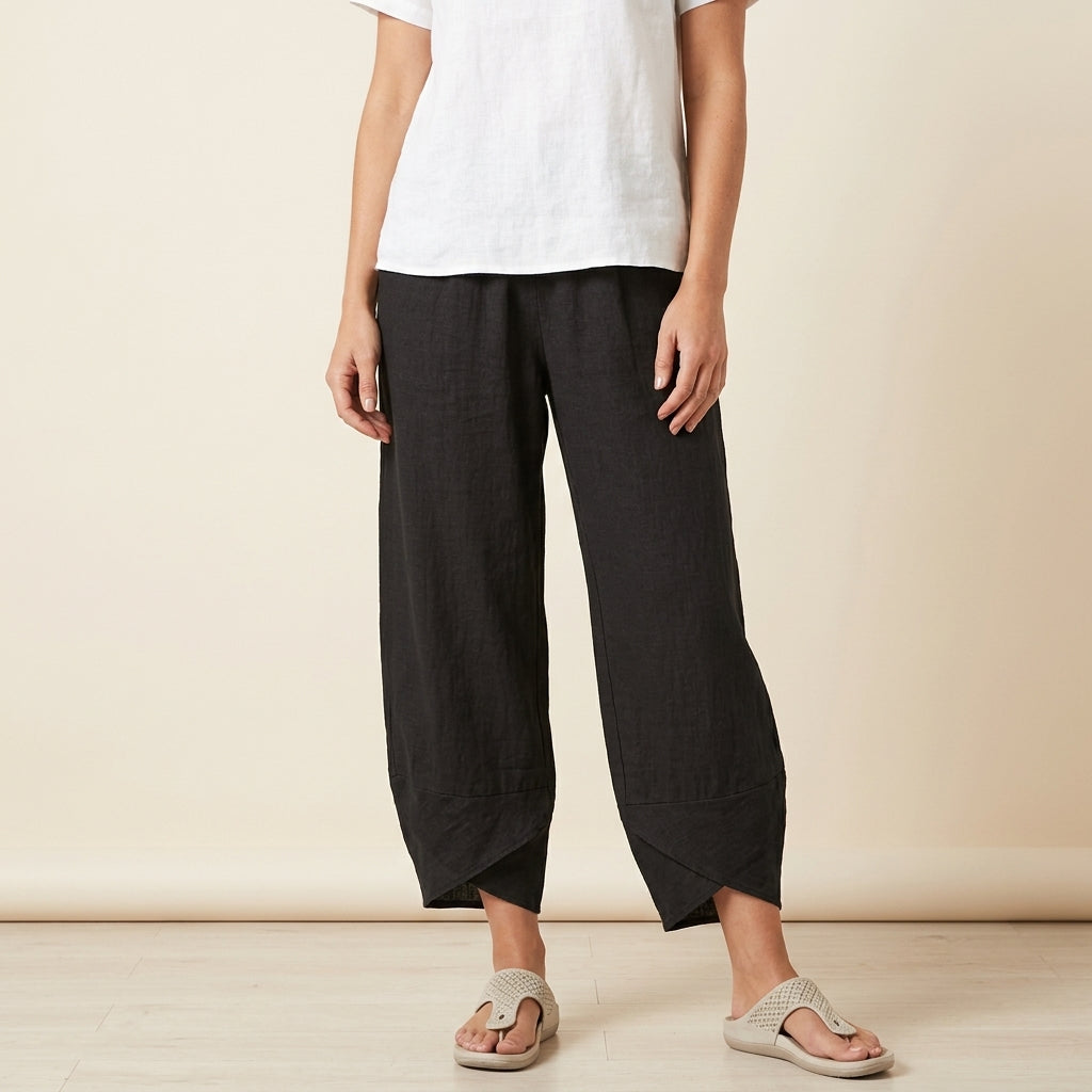 Roselle Linen Summer Pants