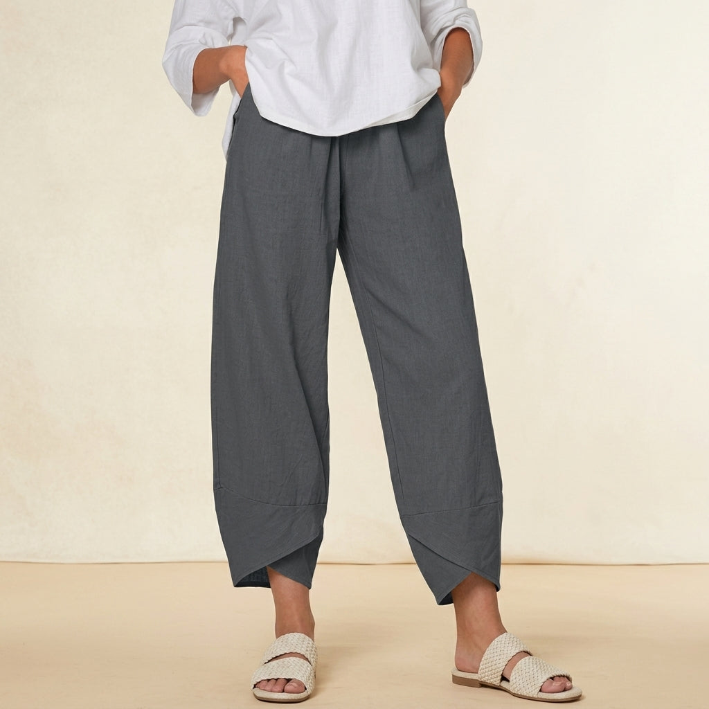 Roselle Linen Summer Pants
