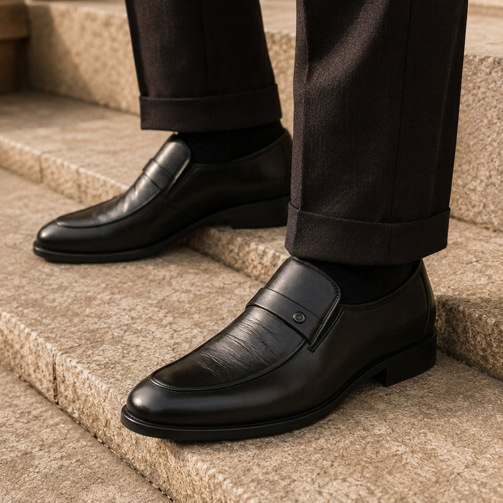Salvatore Men's Classic Leather Loafers