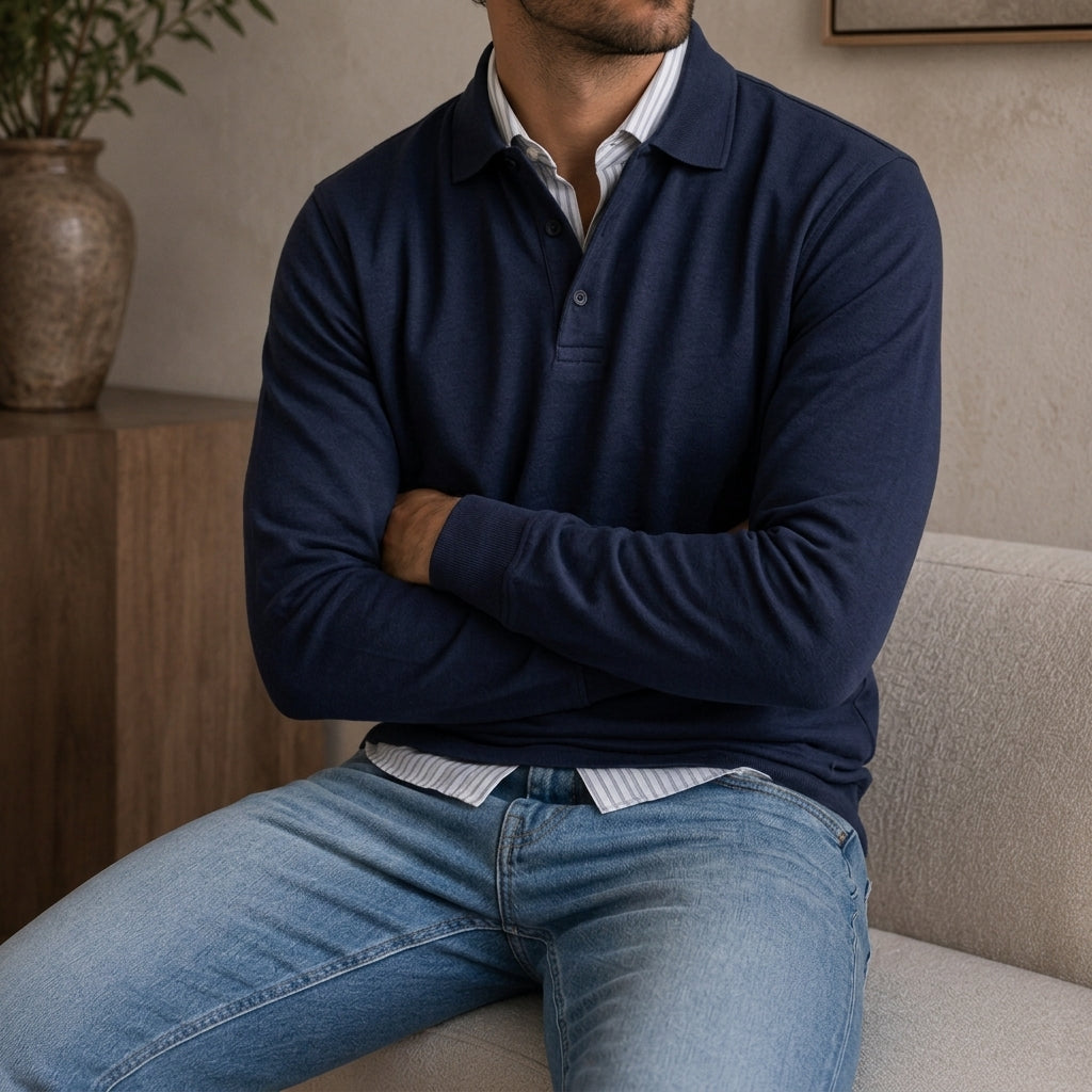Ferranti Long Sleeve Polo