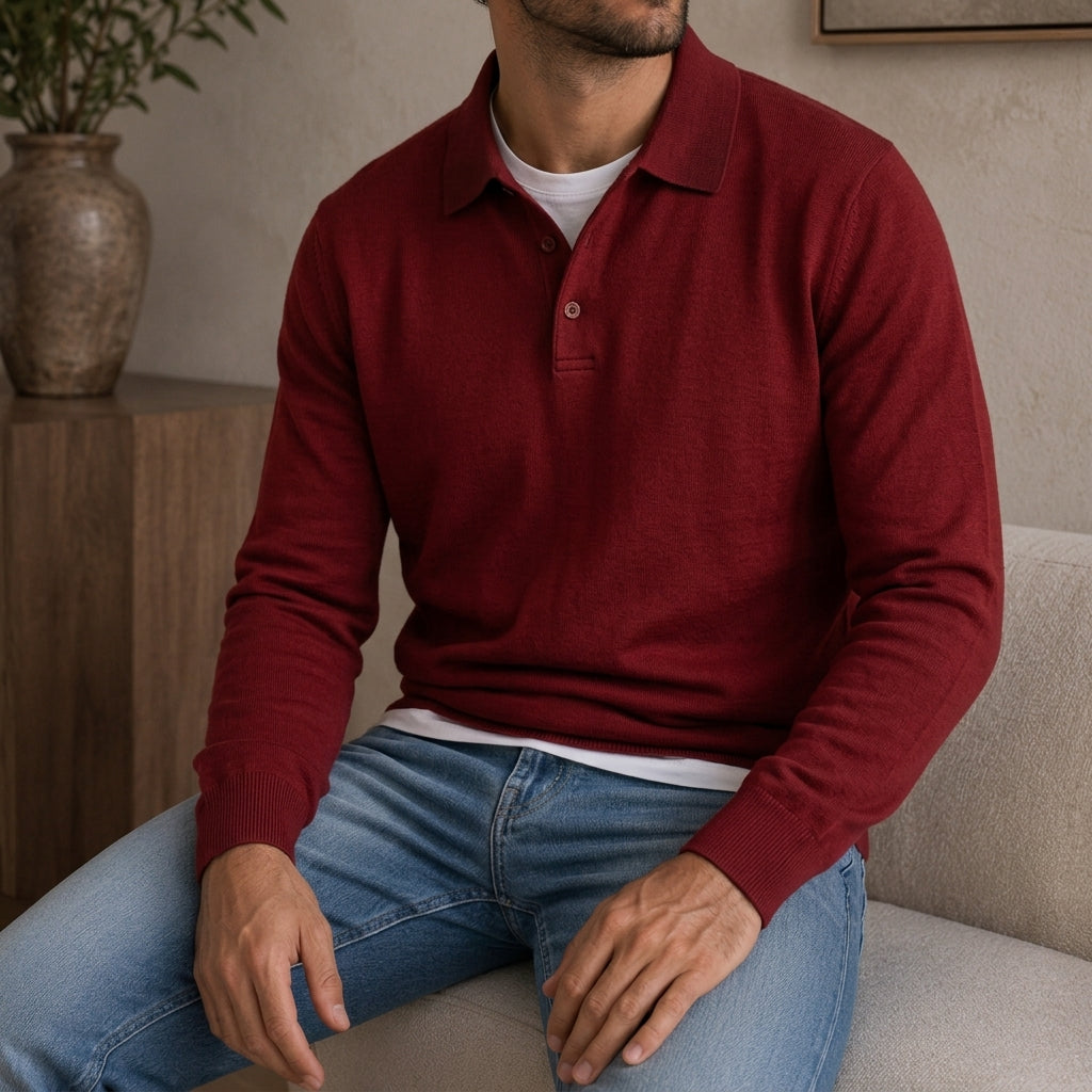 Ferranti Long Sleeve Polo