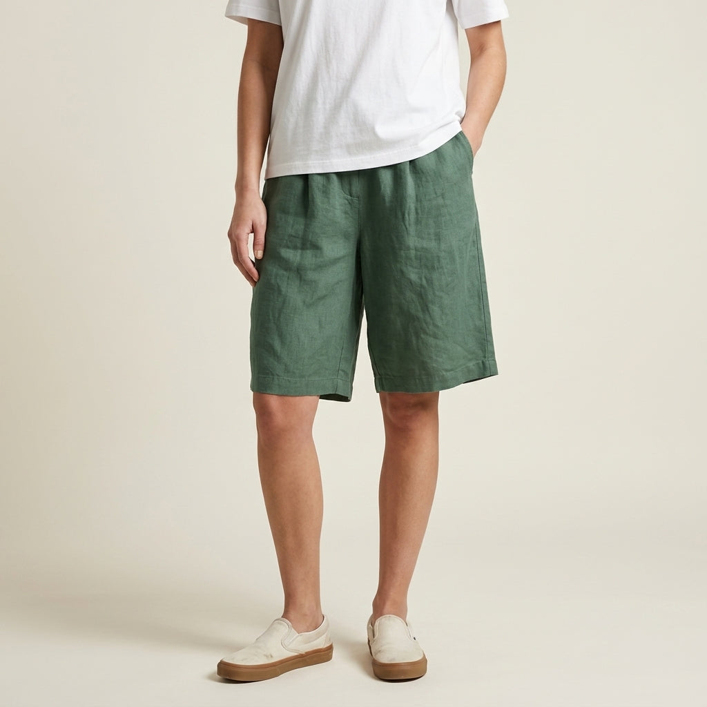 Arianna Women's Linen Shorts