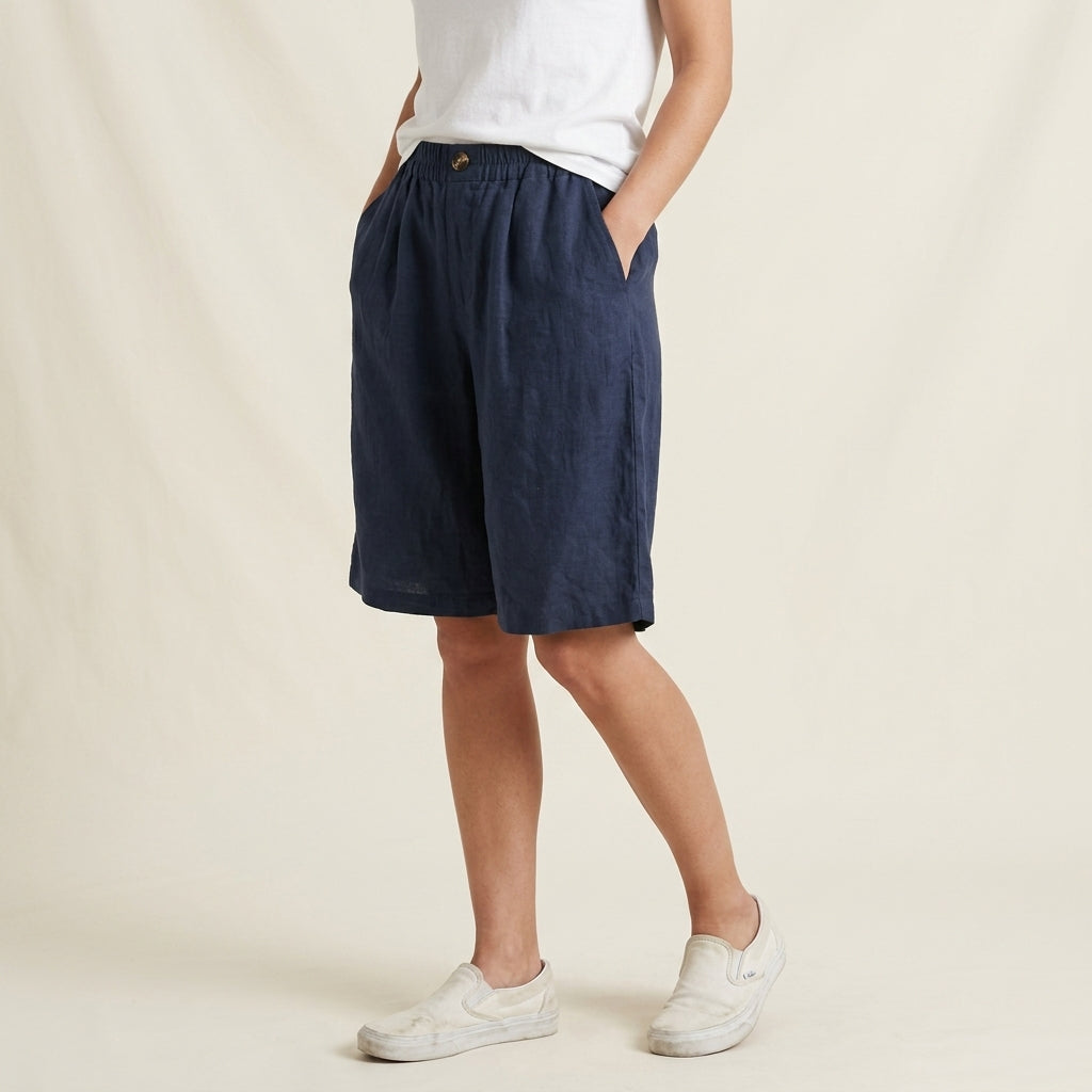 Arianna Women's Linen Shorts