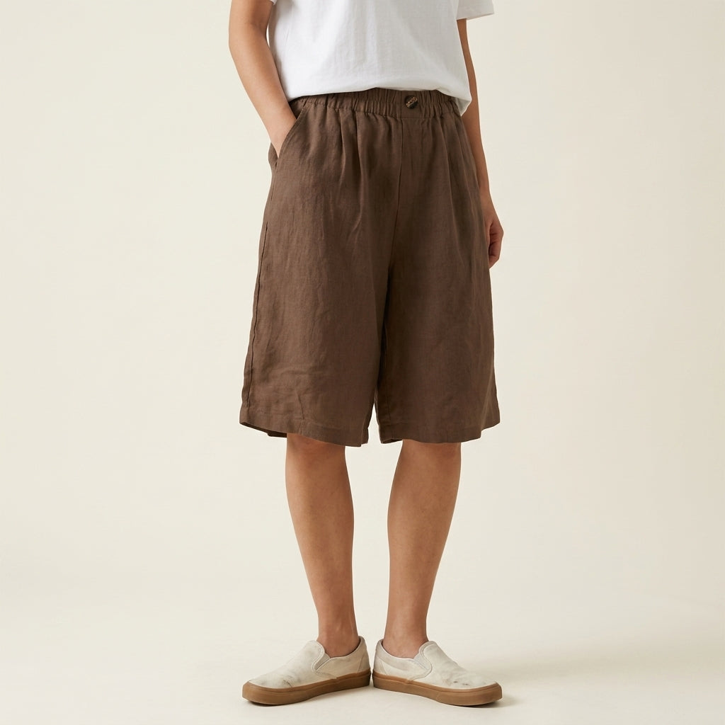 Arianna Women's Linen Shorts