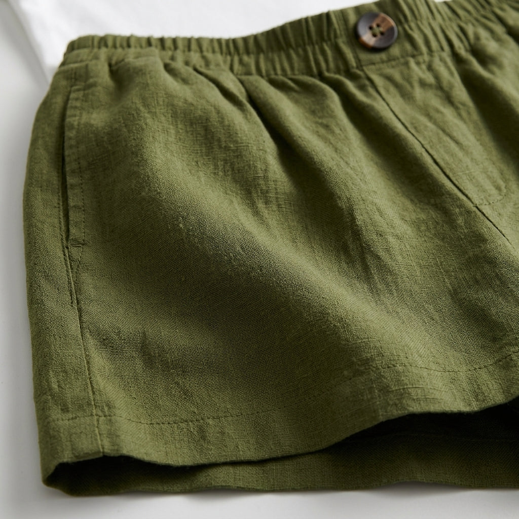 Arianna Women's Linen Shorts