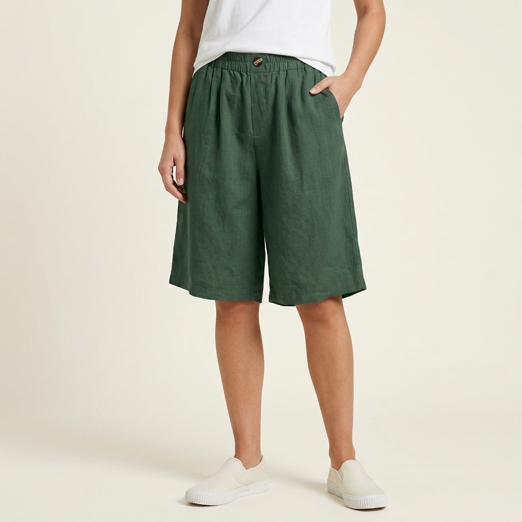 Arianna Women's Linen Shorts