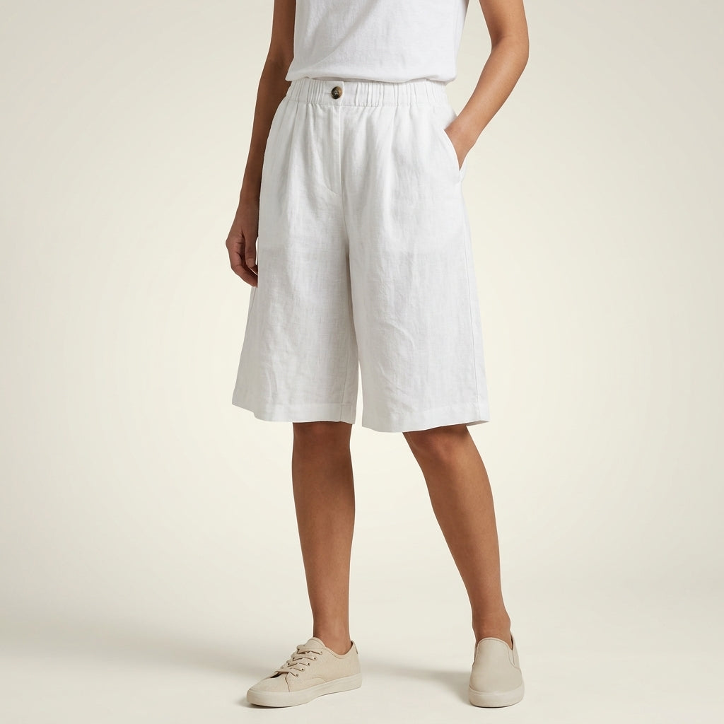 Arianna Women's Linen Shorts