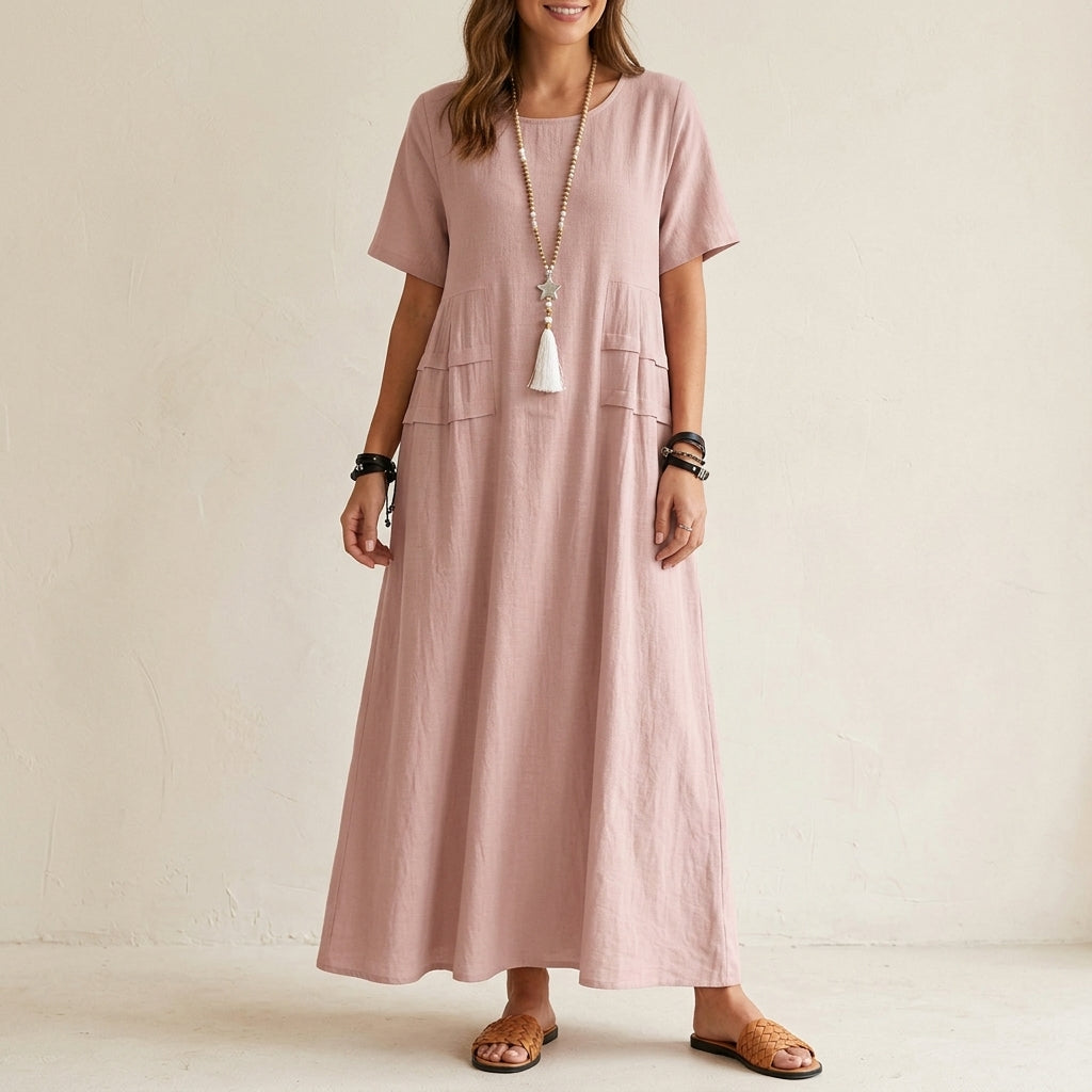 Adelina Luxe Comfort Dress