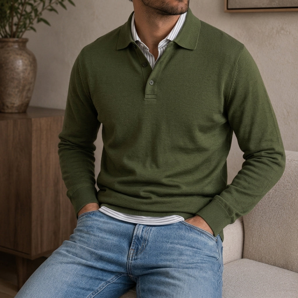 Ferranti Long Sleeve Polo
