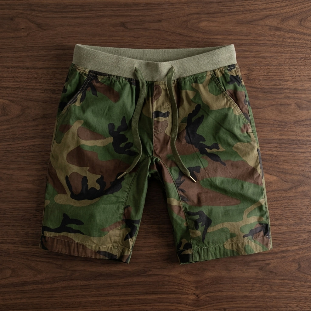 Antonio Men’s Camo Print Shorts