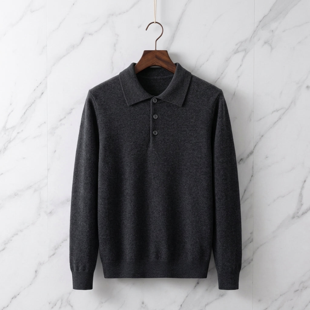 Giorgio Wool Polo Sweater