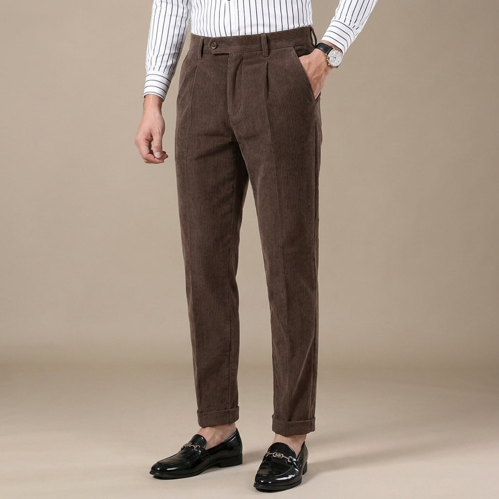 Adriano Corduroy Suit Pants