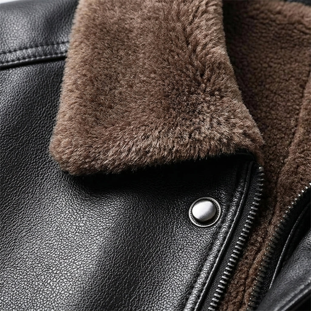 Angelo Men's Leather Jacket