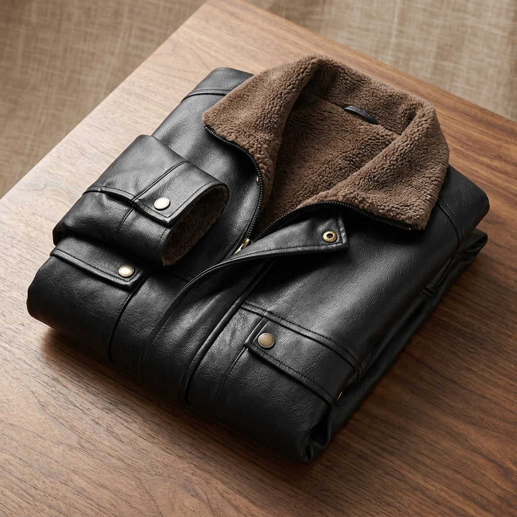 Angelo Men's Leather Jacket