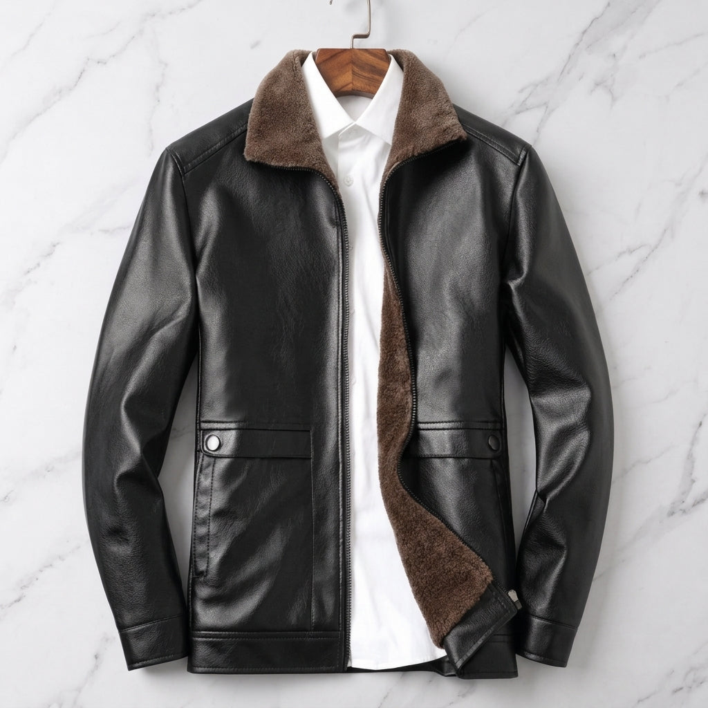 Angelo Men's Leather Jacket