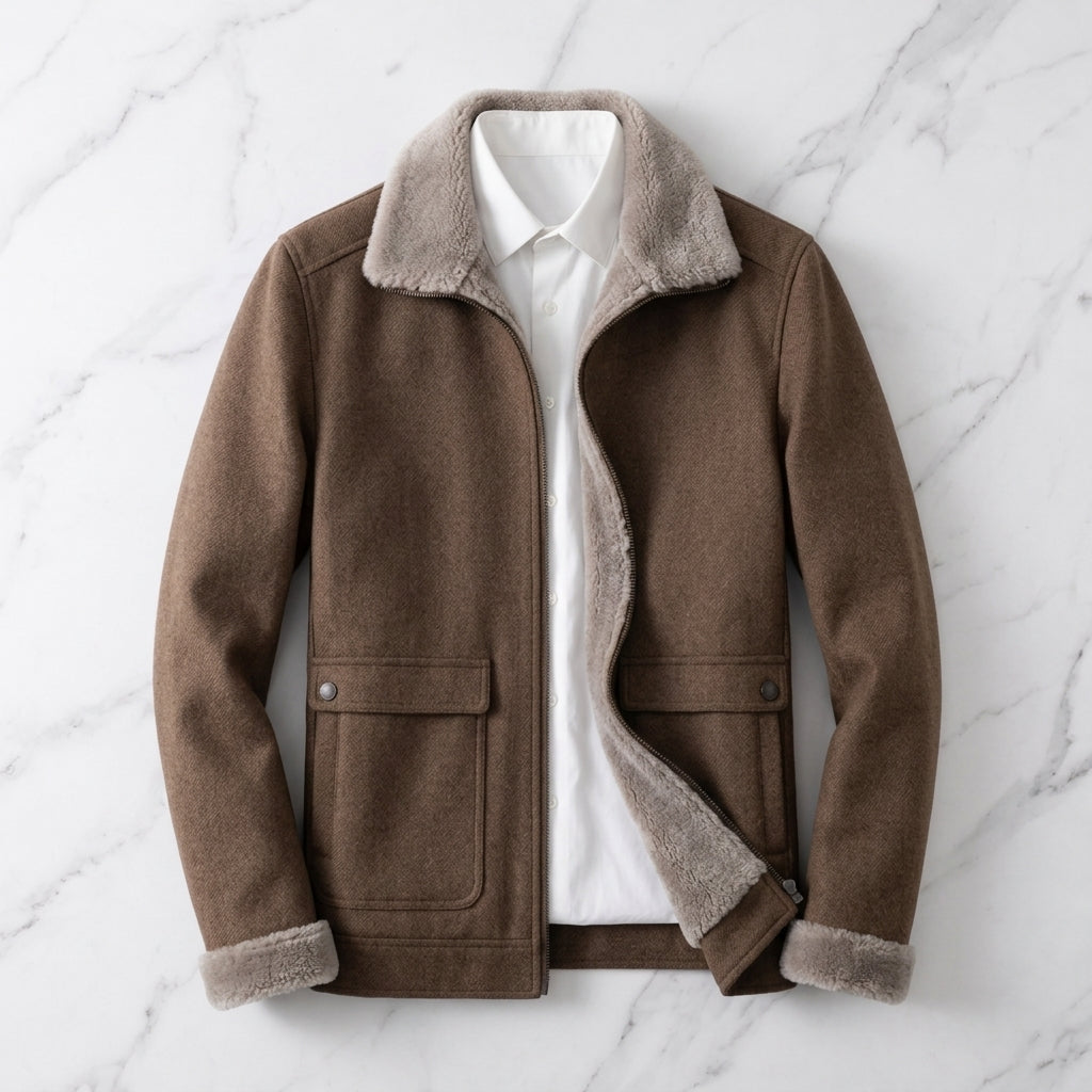 Angelo Men's Leather Jacket