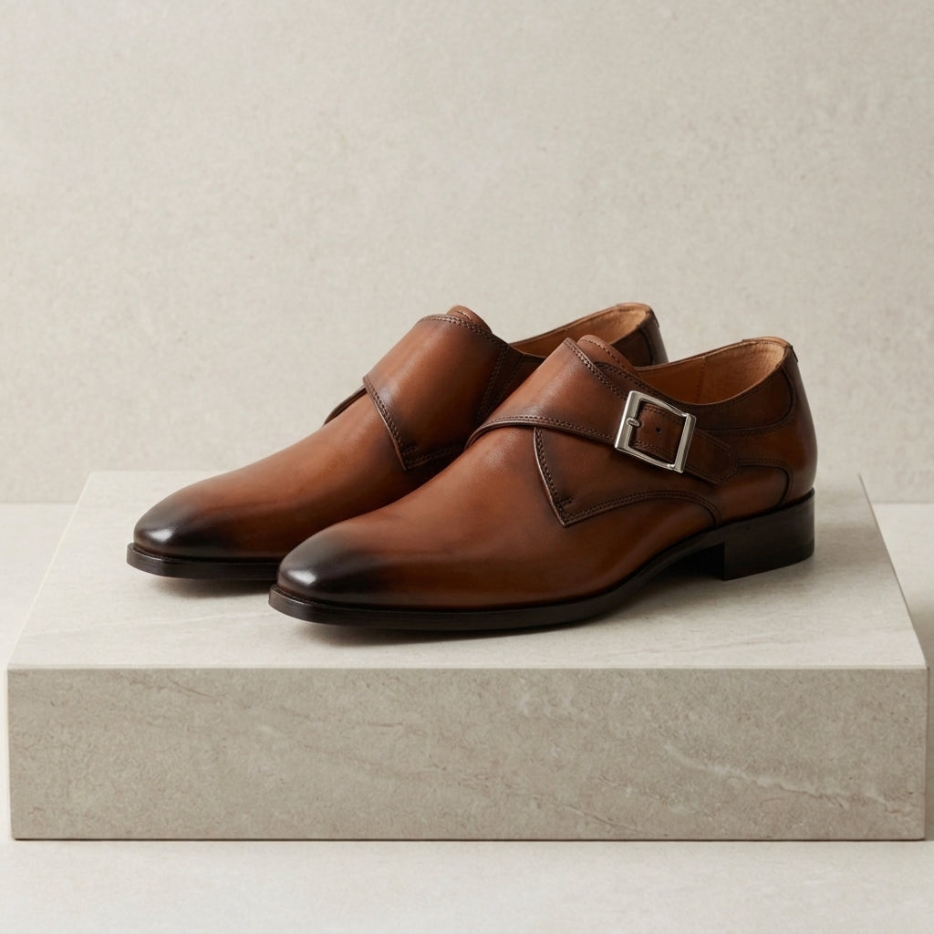 Patmos Single Monk Strap Loafers