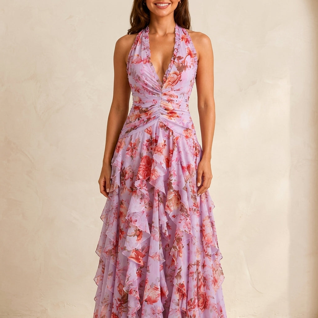 Oriana Women's Floral Maxi Dress