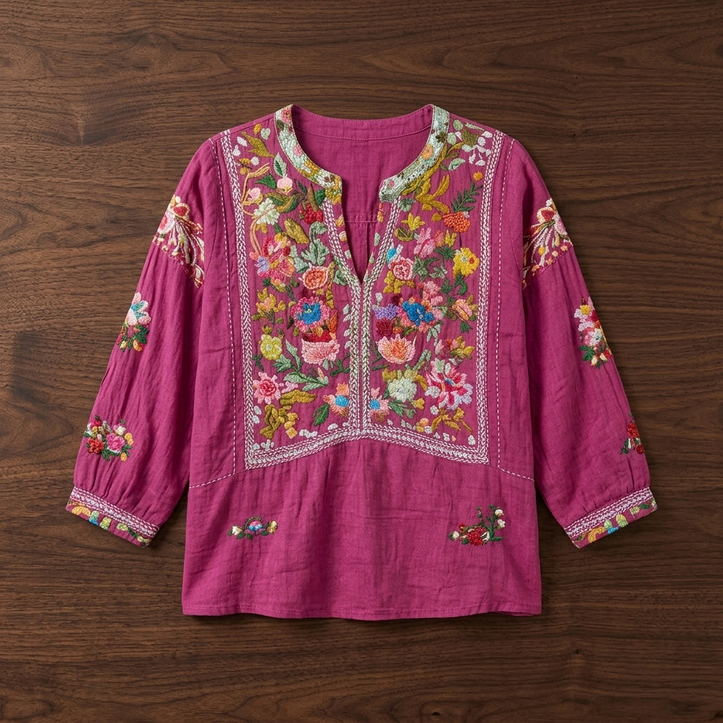 Alessia Women's Embroided Blouse