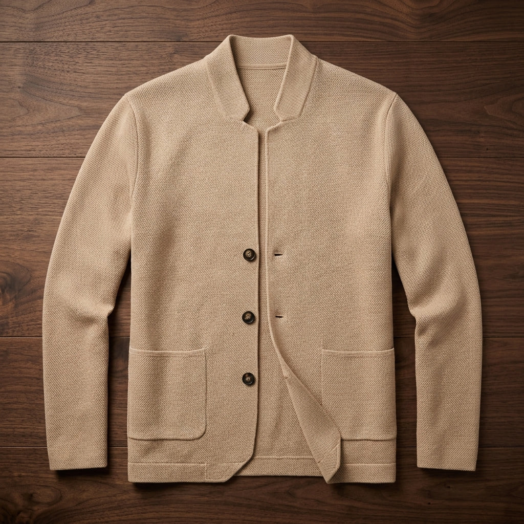 Caruso Men's Wool Knit Blazer