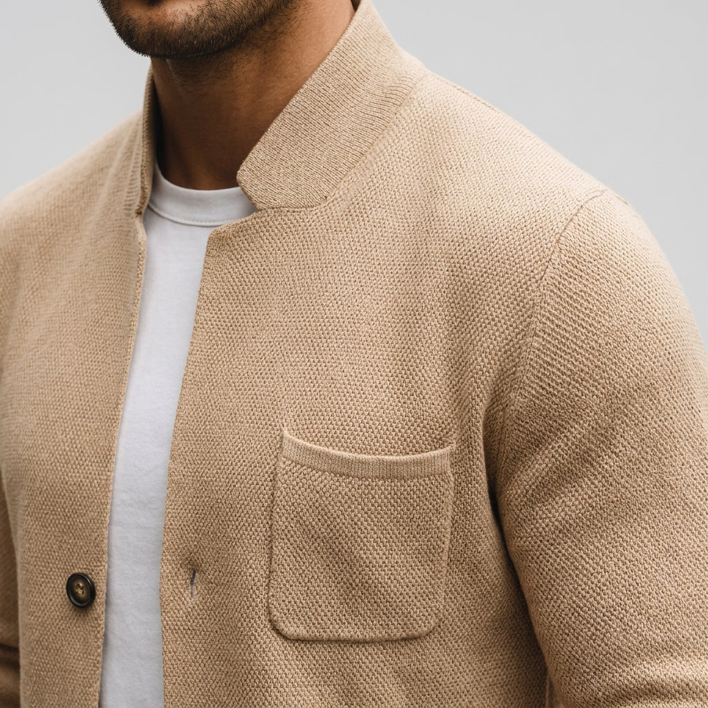 Caruso Men's Wool Knit Blazer