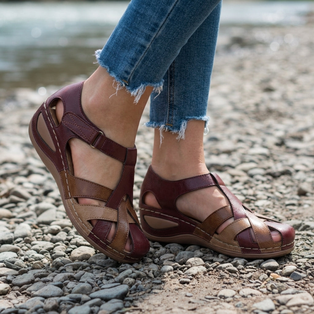 Sagres Orthopedic Cutout Sandals