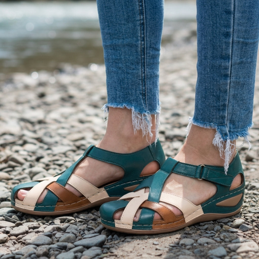 Sagres Orthopedic Cutout Sandals