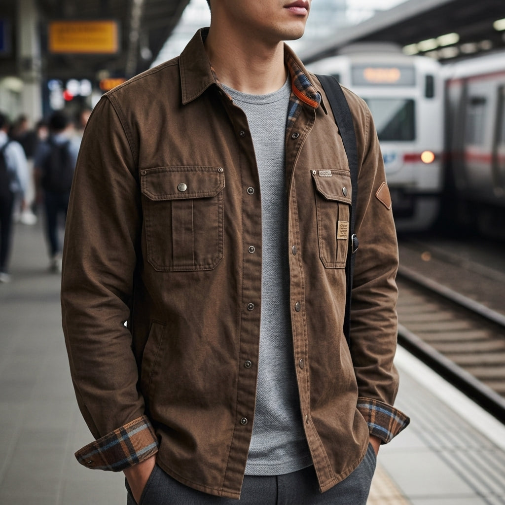 Cordoba Flannel Lined Shirt Jacket