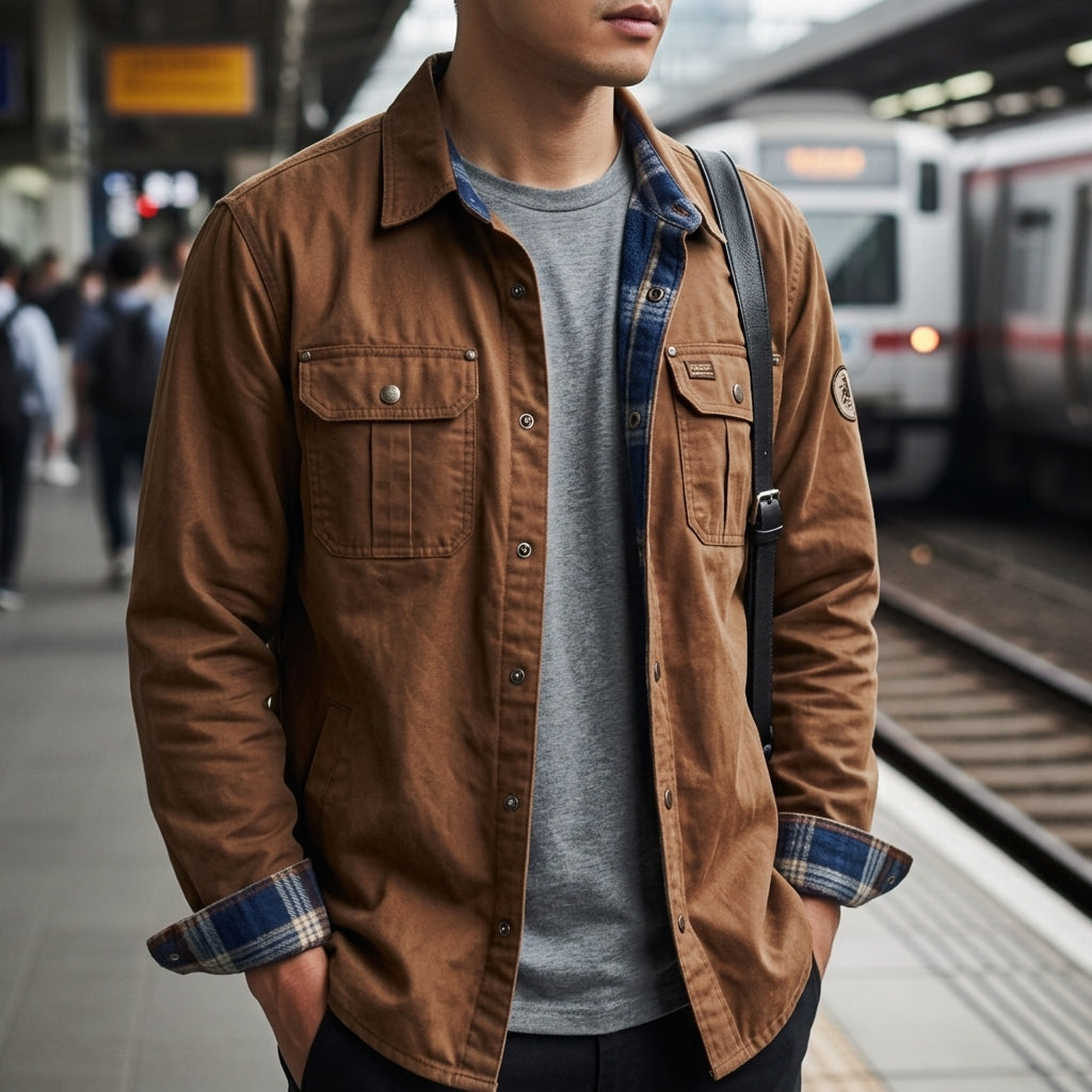 Cordoba Flannel Lined Shirt Jacket