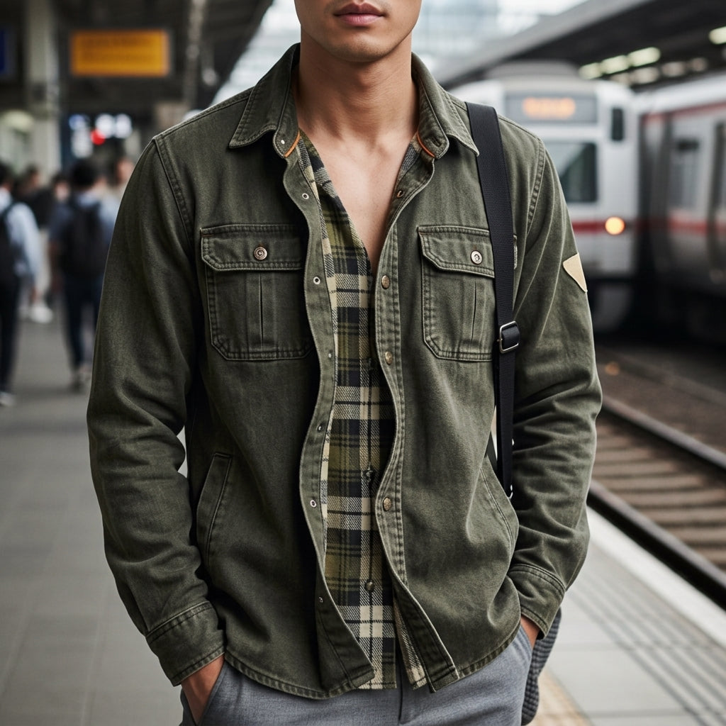 Cordoba Flannel Lined Shirt Jacket