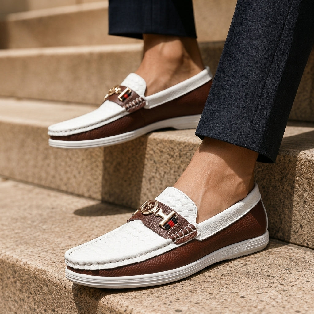 Alessio Men's Leather Loafers