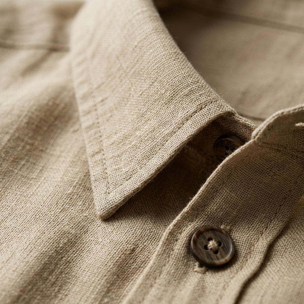 Marcello Long Sleeve Linen Shirt