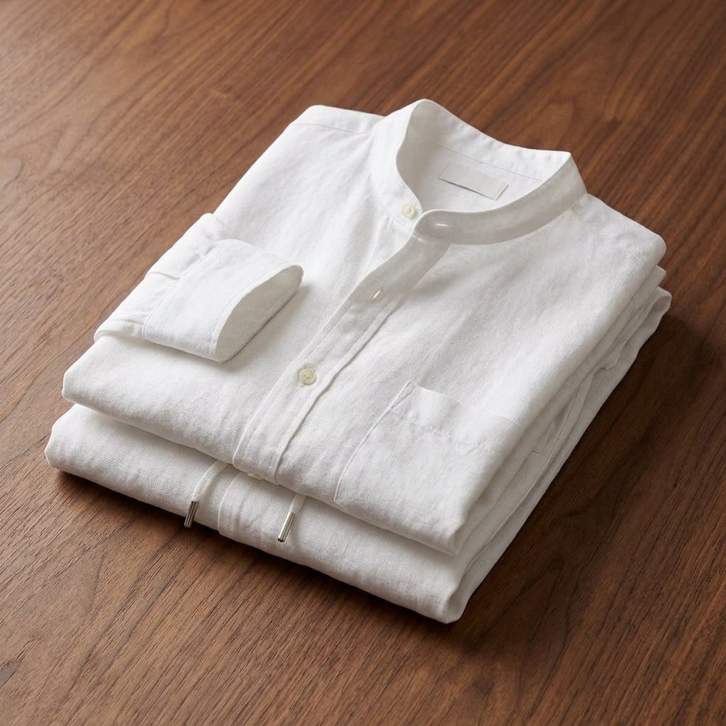 Vittorio Men’s Linen Shirt and Pants Set