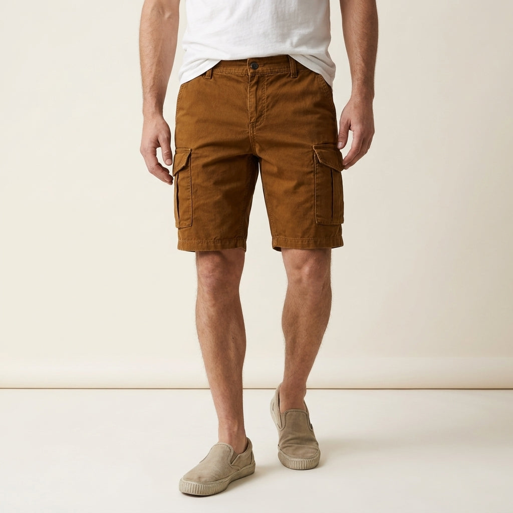 Silvano Men's Summer Utility Shorts