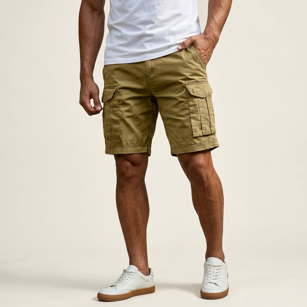 Silvano Men's Summer Utility Shorts