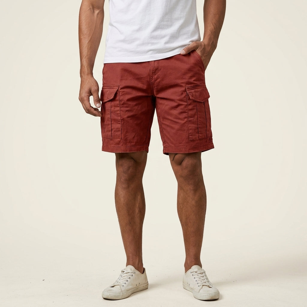 Silvano Men's Summer Utility Shorts