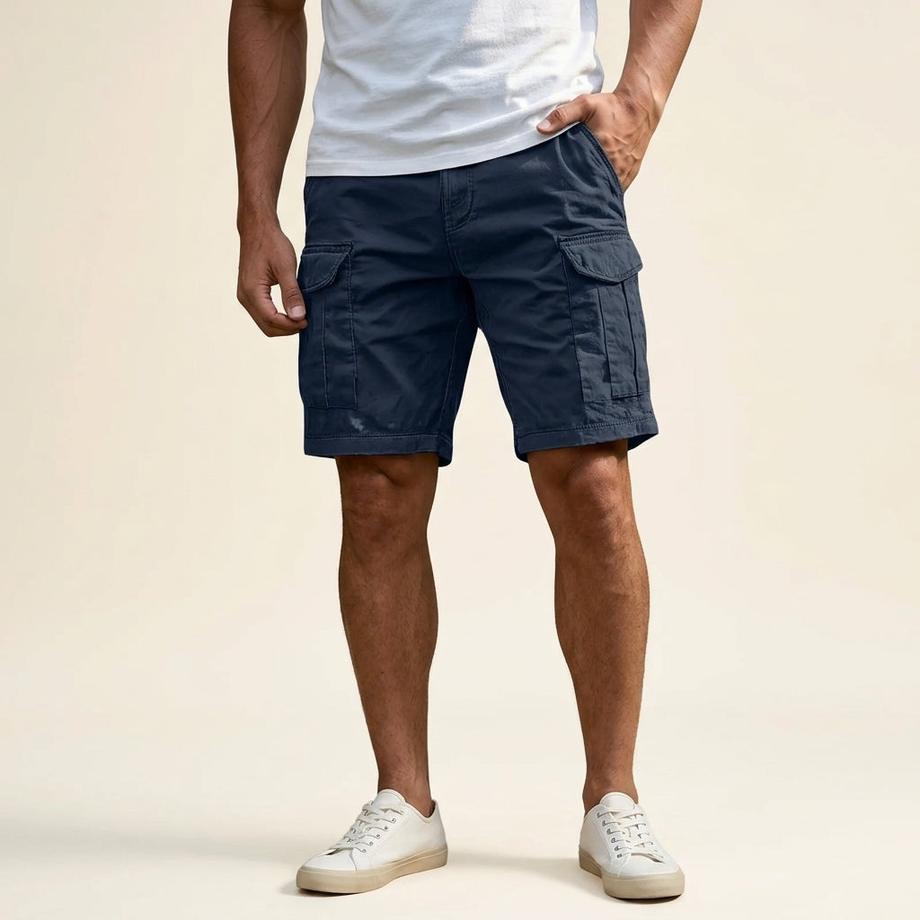Silvano Men's Summer Utility Shorts