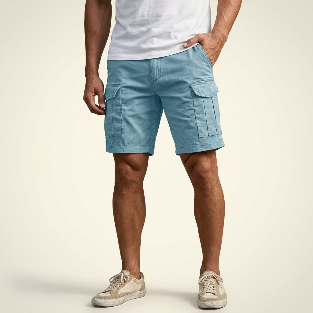 Silvano Men's Summer Utility Shorts