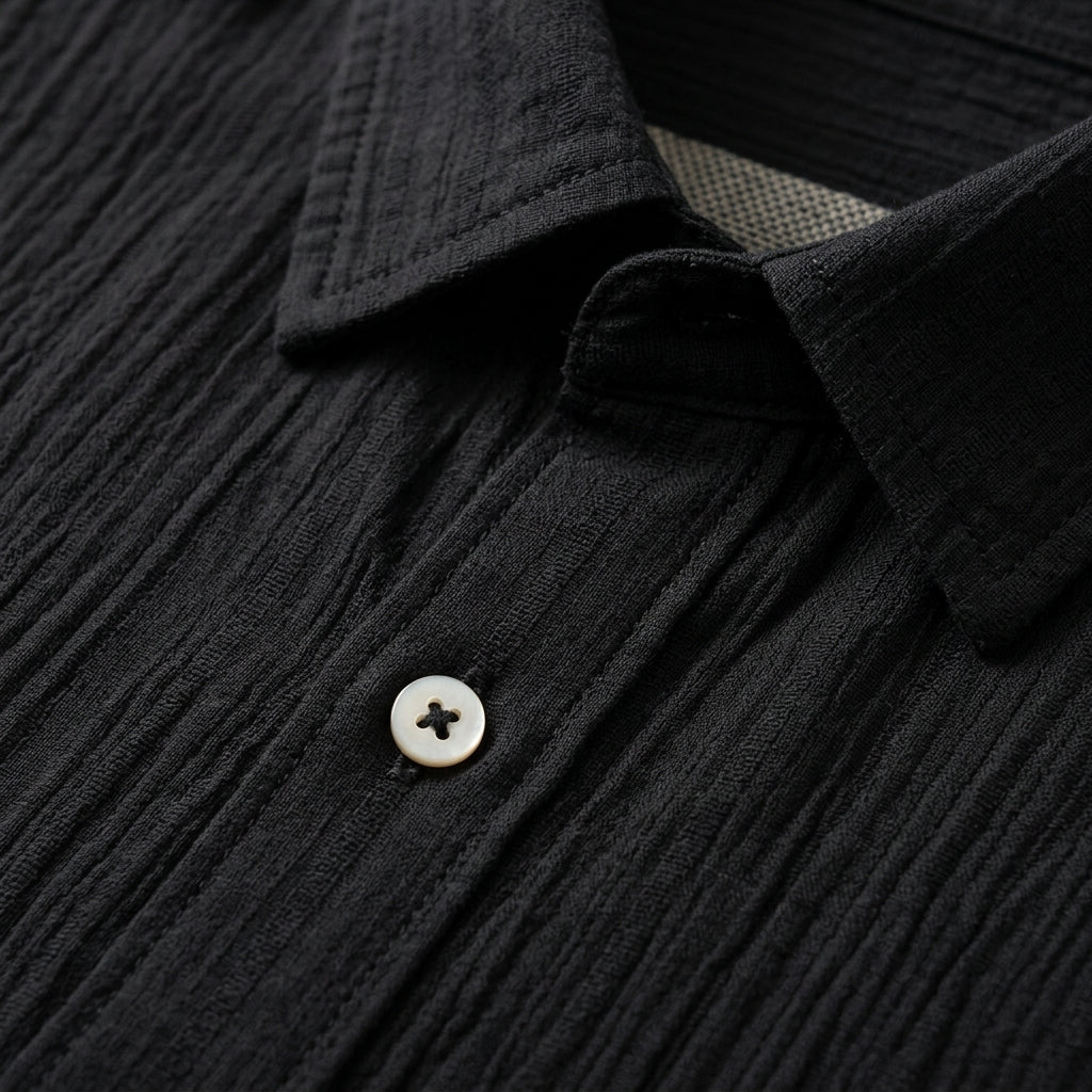 Ashbourne Men's Cotton Linen Shirt