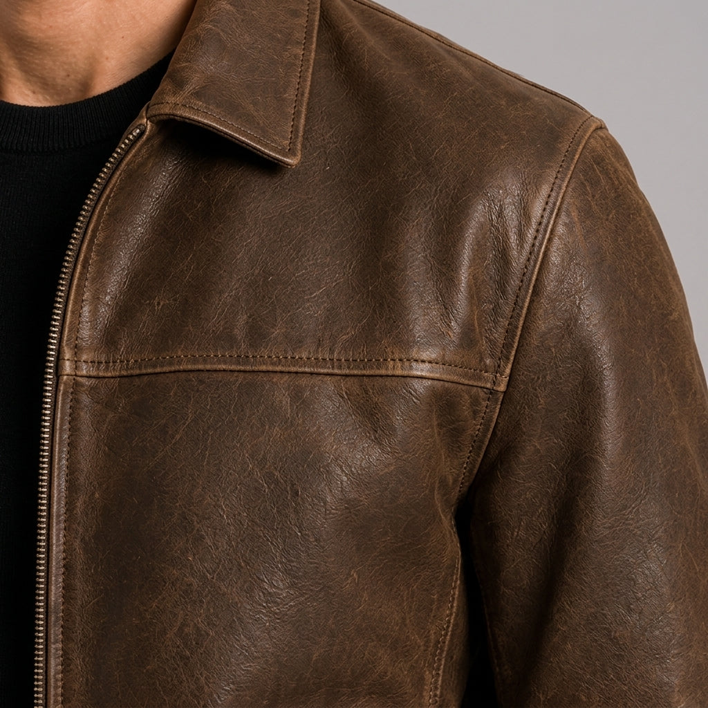 Oakford Men’s Leather Jacket