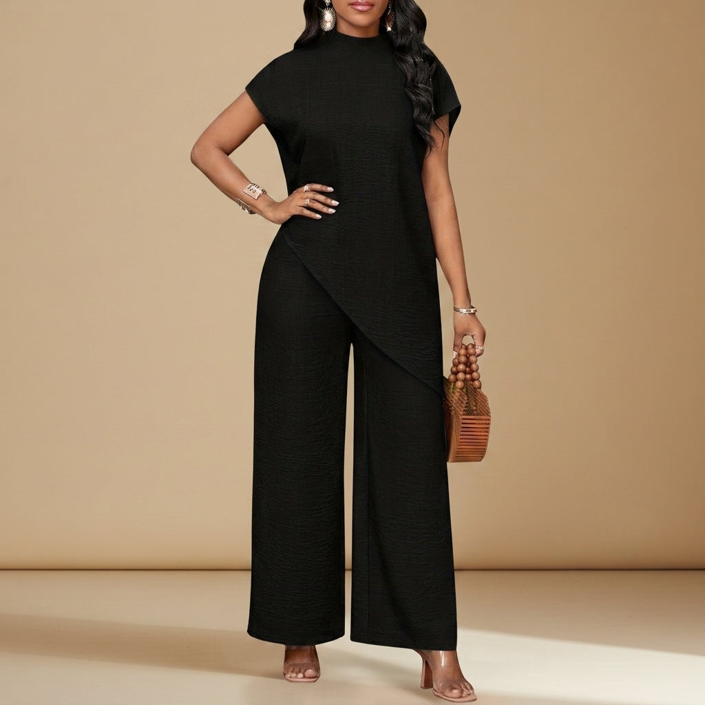 Chania Asymmetric Overlay Co-ord Set