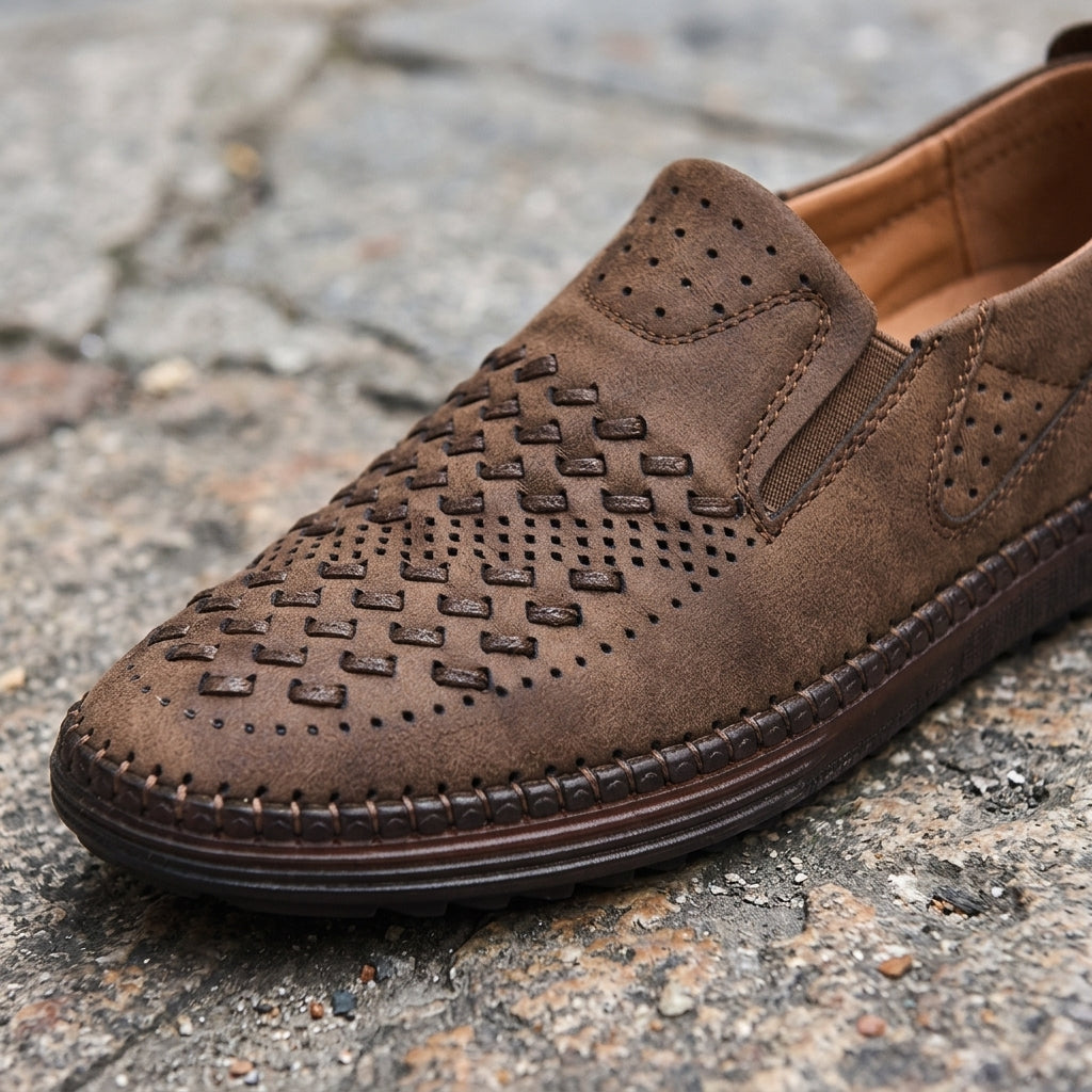 Langford Men's Suede Slip-On Loafers