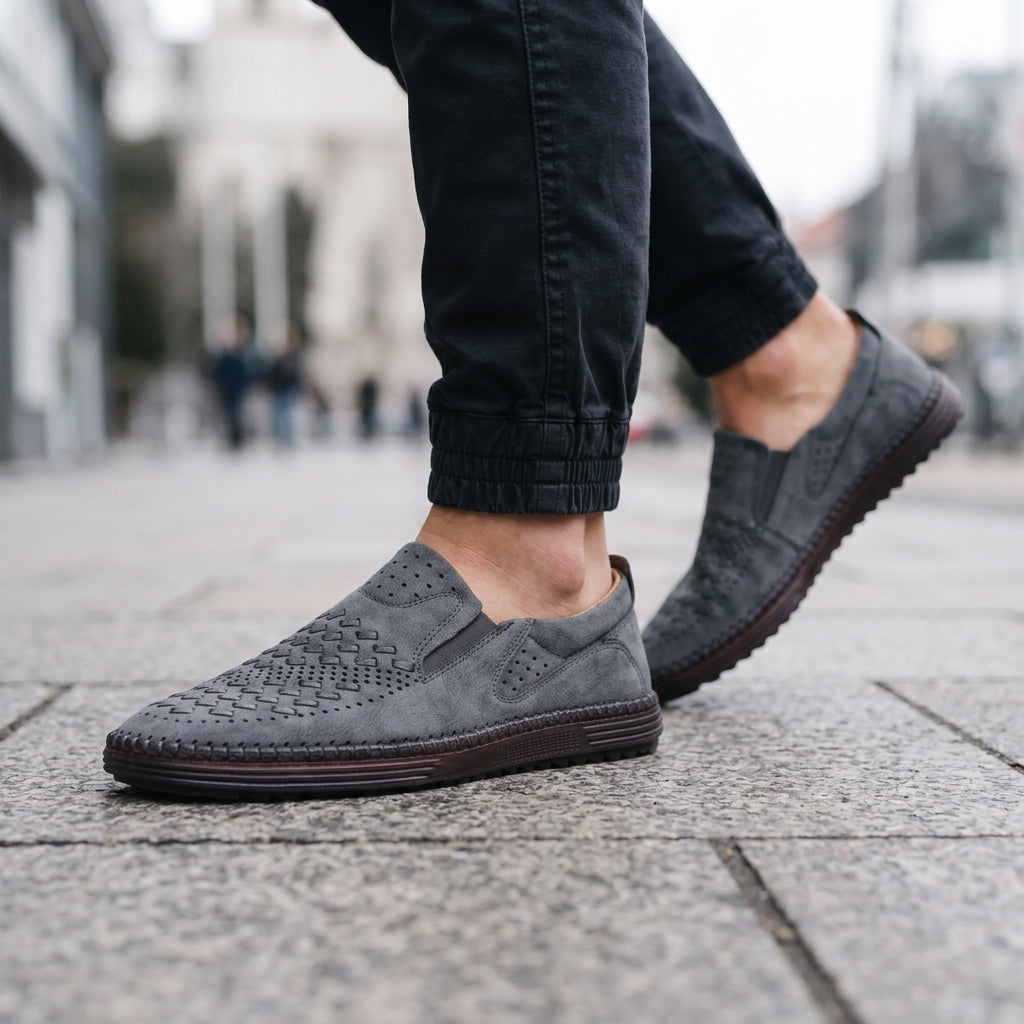 Langford Men's Suede Slip-On Loafers