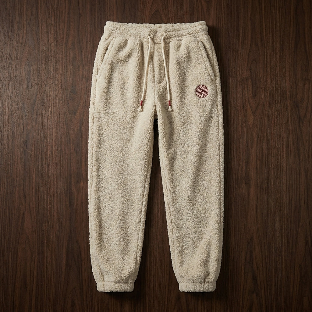 Hartley Men's Sherpa-Lined Fleece Sweatpants