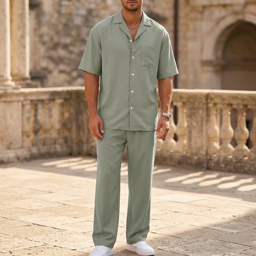Hartley Two Piece Linen Summer Set